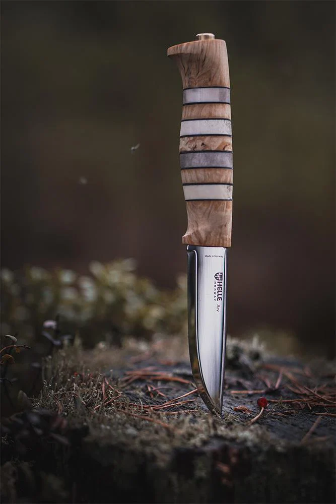 Helle Arv Bushcraft Bushcraft Fixed Blade Knife - Image 6