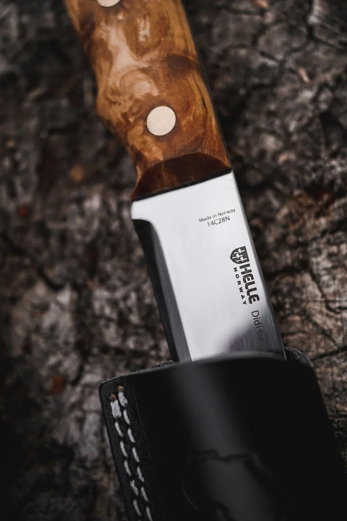 Helle Didi Galgalu 14C28N Bushcraft Bushcraft Fixed Blade Knife - Image 4