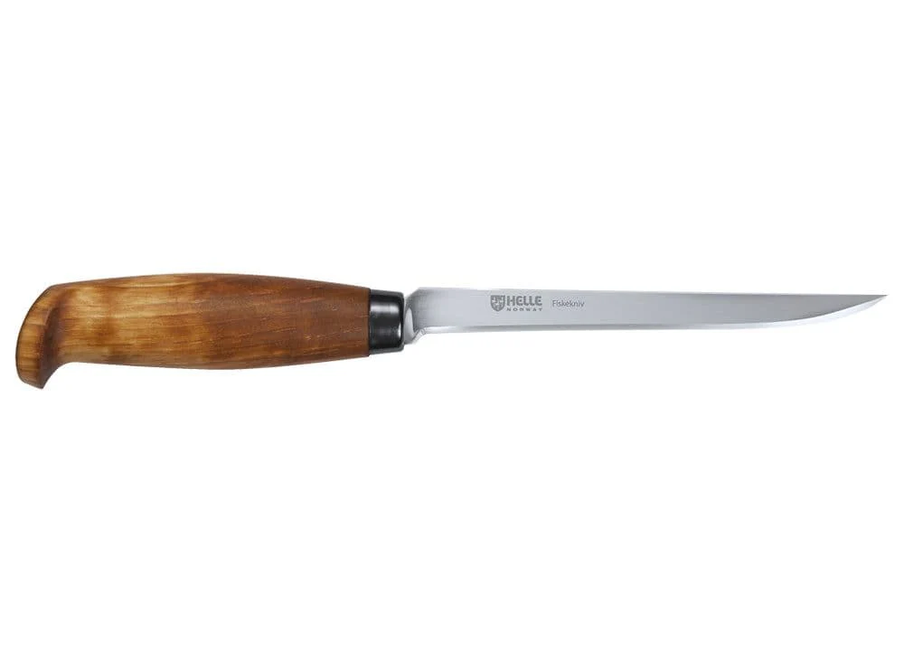 Helle Fiskekniv Norwegian Fishing Bushcraft Fixed Blade Knife
