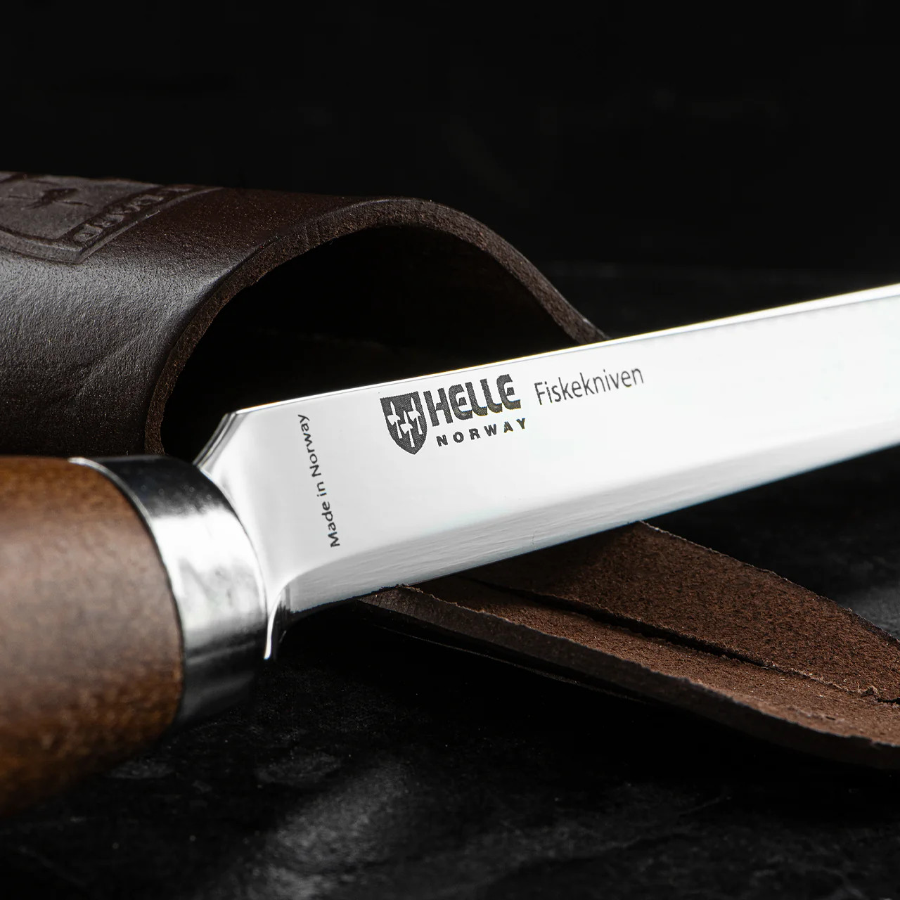 Helle Fiskekniv Norwegian Fishing Bushcraft Fixed Blade Knife - Image 4