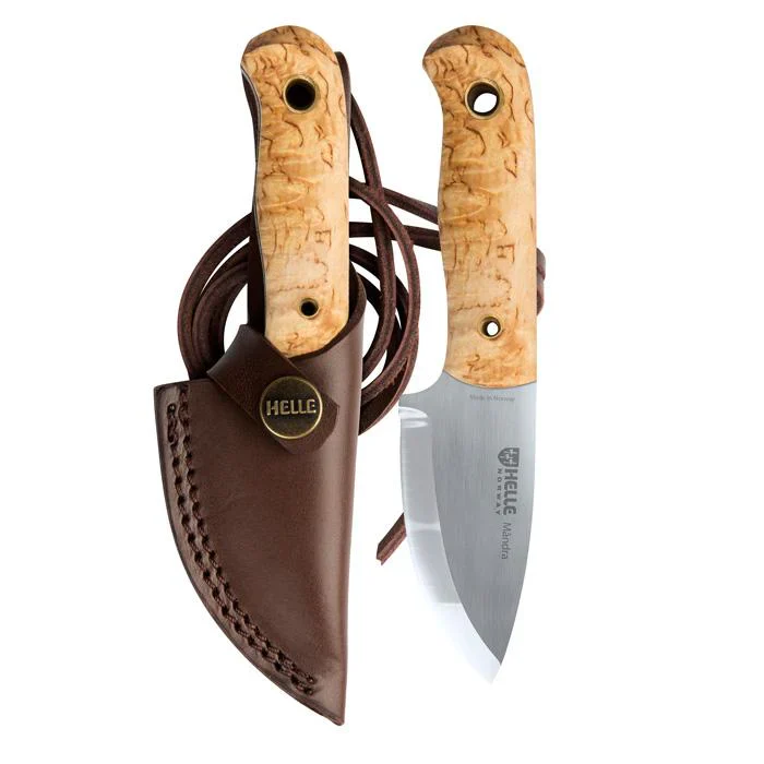 Helle Mandra Bushcraft Bushcraft Fixed Blade Knife - Les Stroud Design Knife