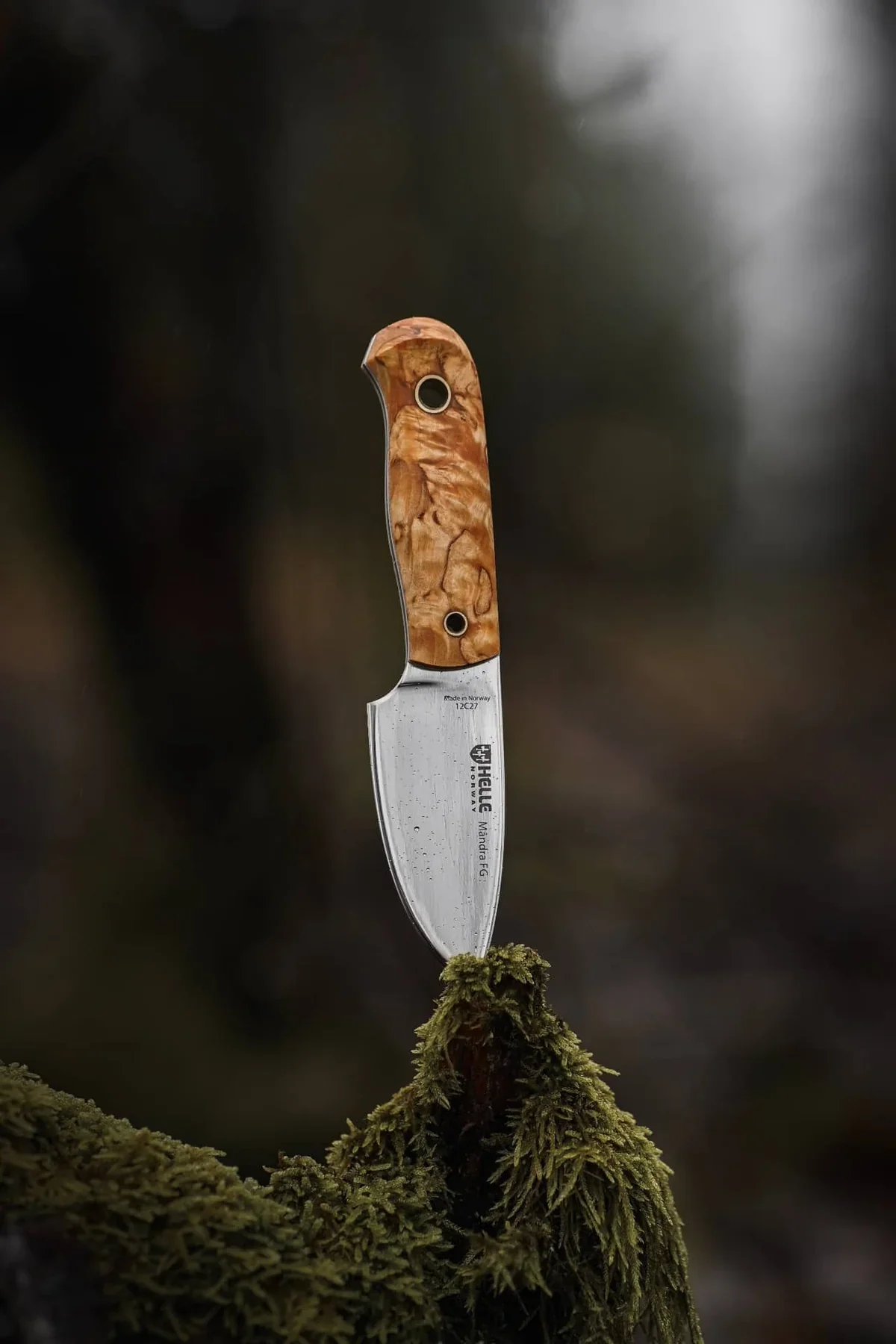 Helle Mandra FG Bushcraft Bushcraft Fixed Blade Knife - Image 7