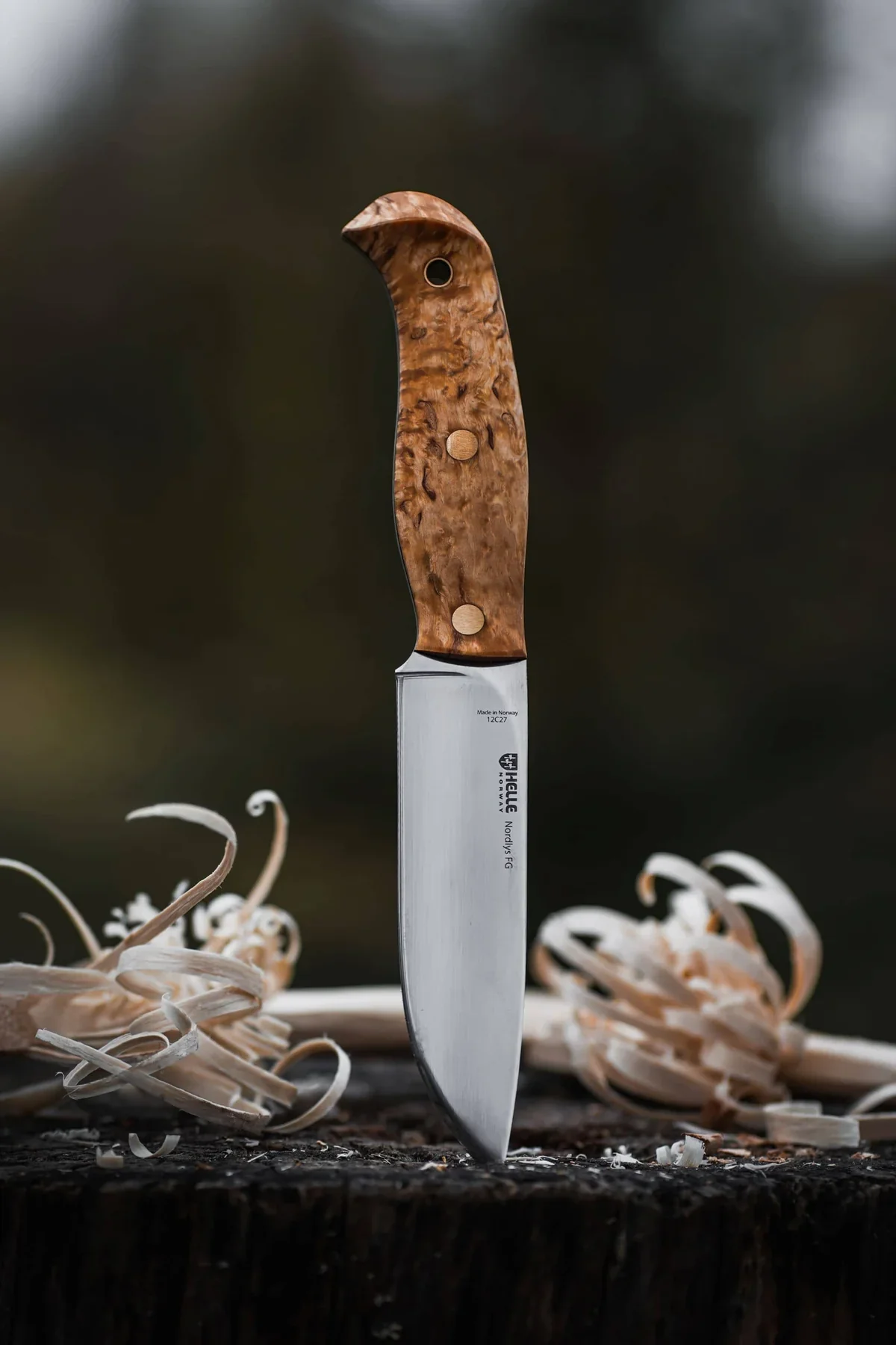 Helle Nordlys FG Bushcraft Fixed Blade Knife - Image 4