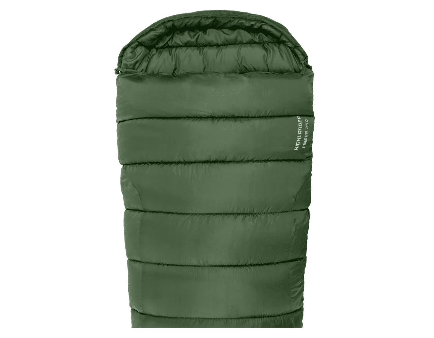 Highlander Forces Phoenix Ember 3 Season Sleeping Bag - Olive - Image 2