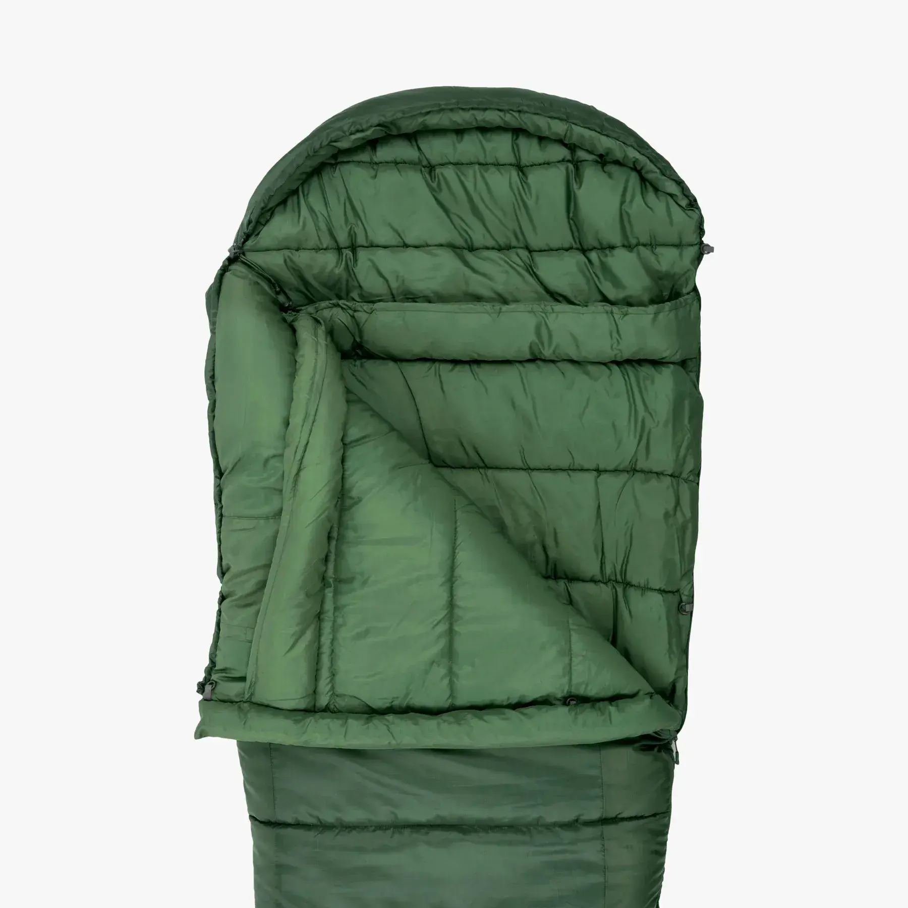 Highlander Forces Phoenix Flame 400 Four Season Sleeping Bag - Olive - Image 3