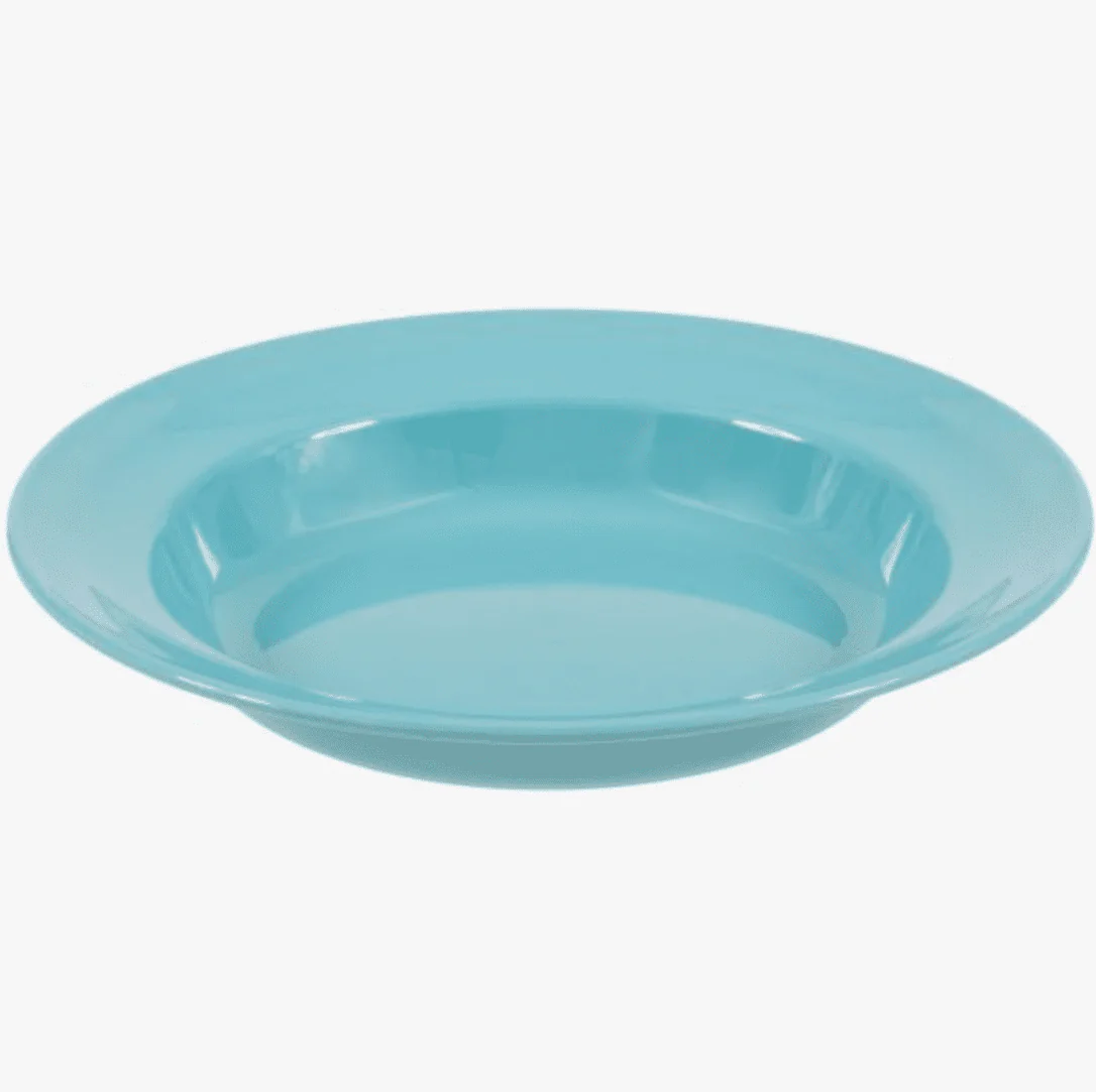 Highlander Powder Blue Deep Plate - 22cm