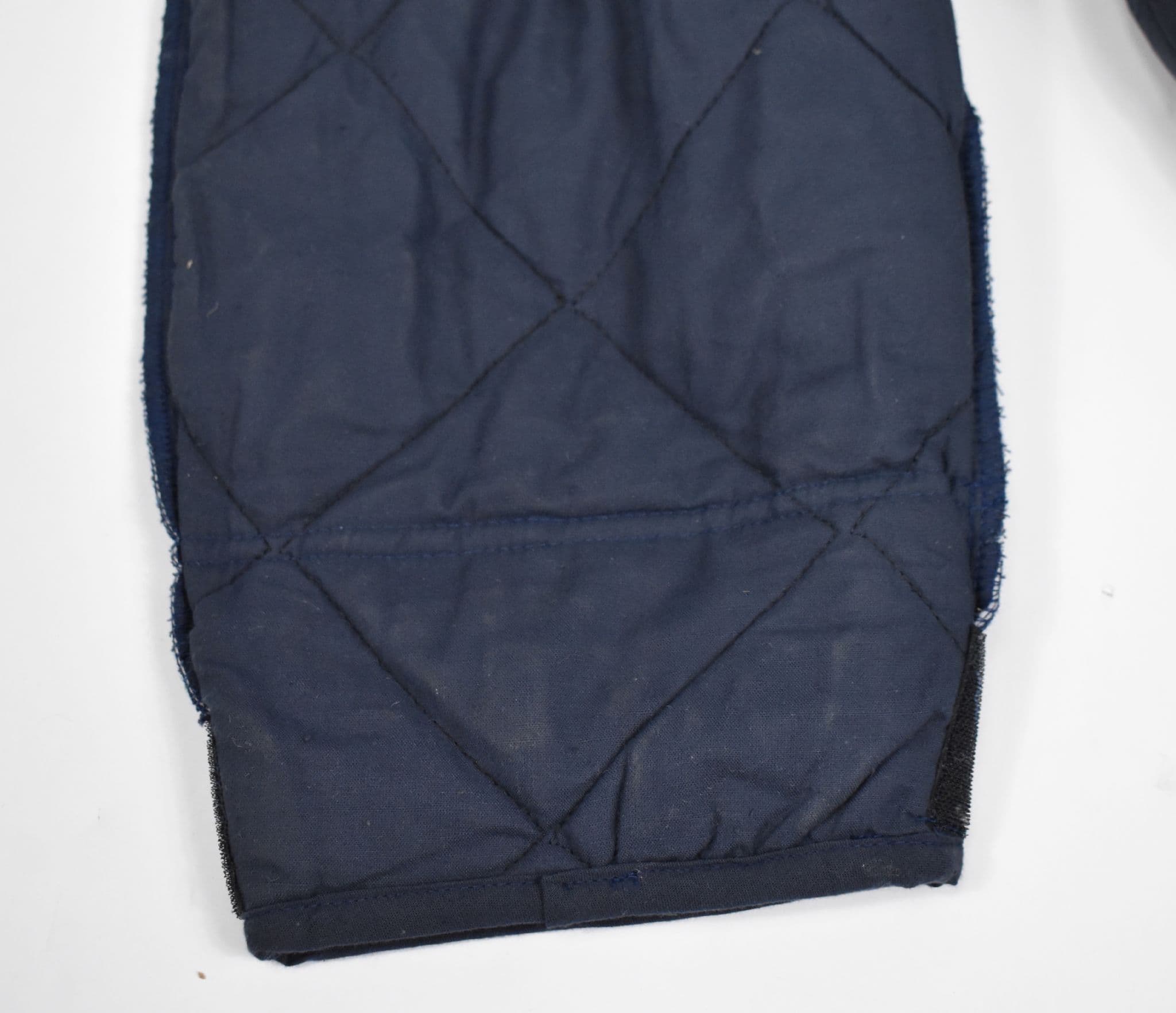 Hungarian Army Quilted Liner and Collar Navy Blue - Image 6