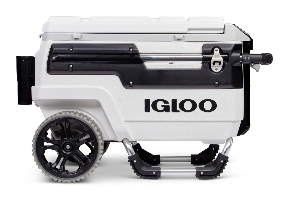Igloo 70QT TM Mar Roller Cooler Box - White
