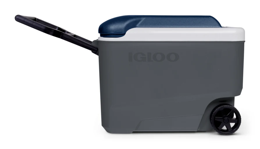 Igloo Maxcold 40QT Roller Cooler Box - Grey