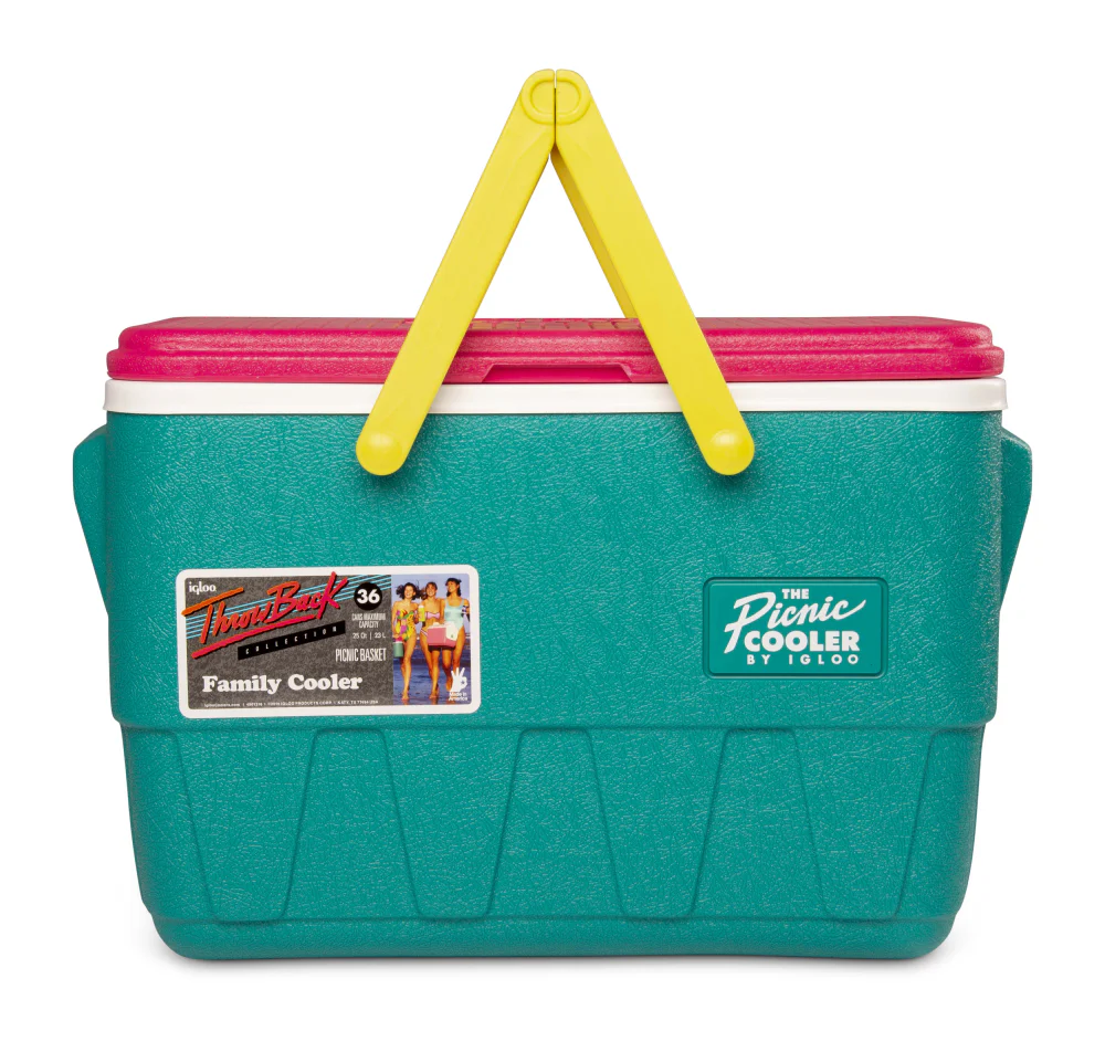 Igloo Retro 25QT Picnic Cooler Box