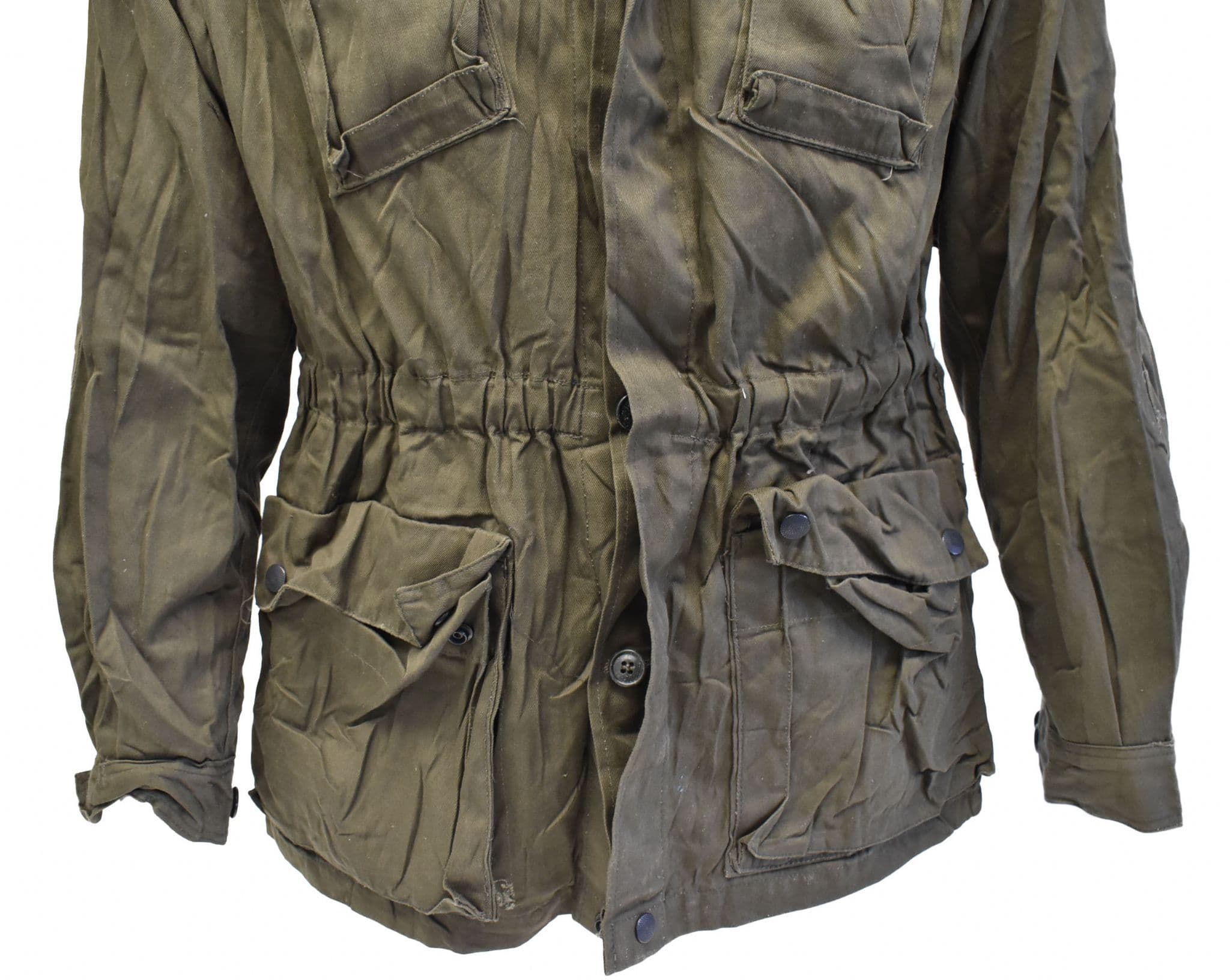 Italian Army Original Field Jacket - Olive Drab - Image 3