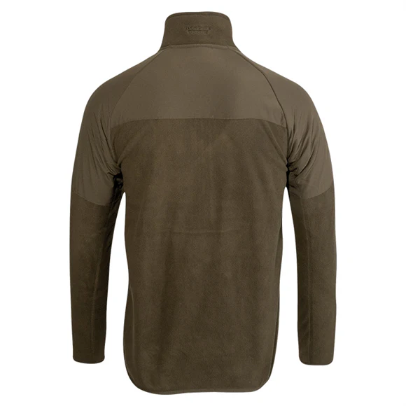 Jack Pyke Bleasdale Half Zip Fleece Top - Dark Olive - Image 3