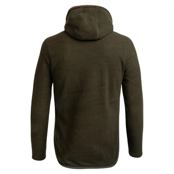 Jack Pyke Country Fleece Hoodie - Dark Olive - Image 3