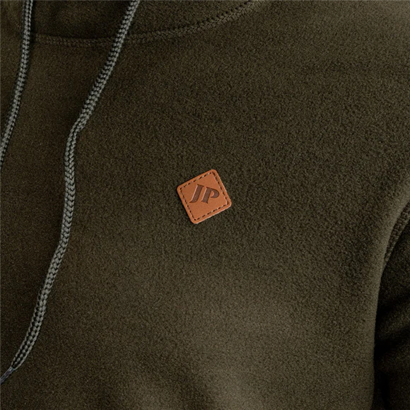 Jack Pyke Country Fleece Hoodie - Dark Olive - Image 4