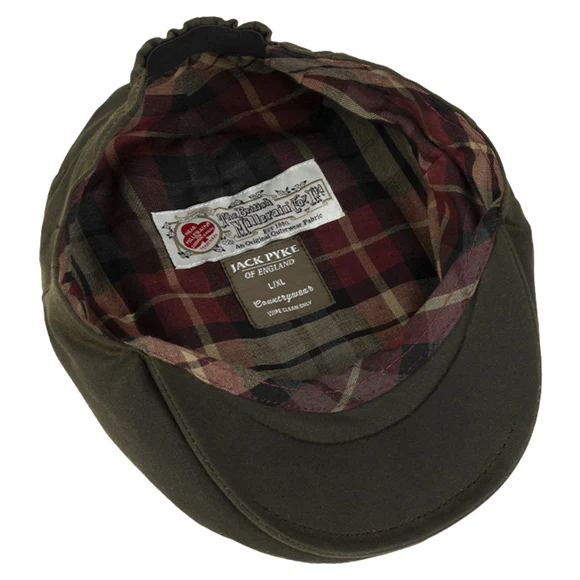 Jack Pyke Junior Wax Flat Cap - Image 4