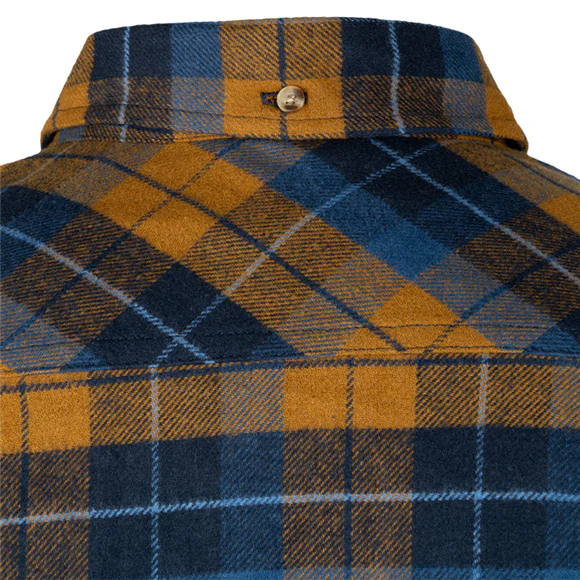 Jack Pyke Ladies Bleasdale Heavy Flannel Shirt - Navy - Image 4