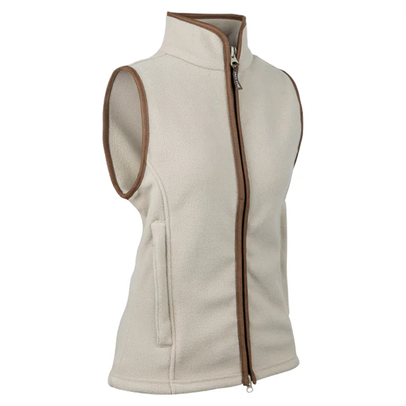 Jack Pyke Ladies Countryman Fleece Gilet - Mushroom - Image 2