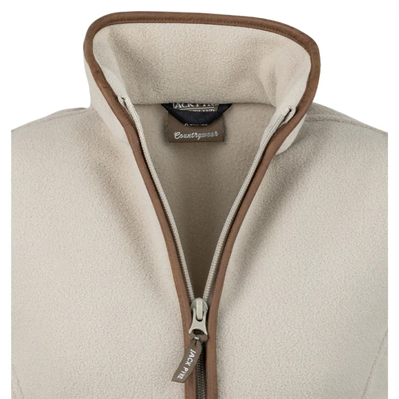 Jack Pyke Ladies Countryman Fleece Gilet - Mushroom - Image 4