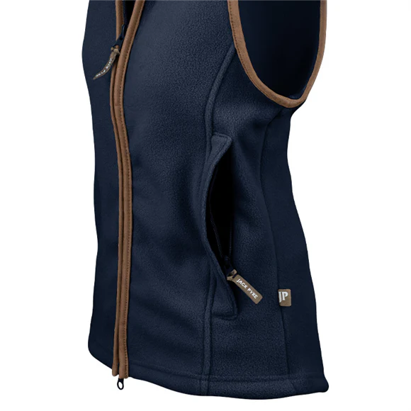 Jack Pyke Ladies Countryman Fleece Gilet - Navy - Image 5