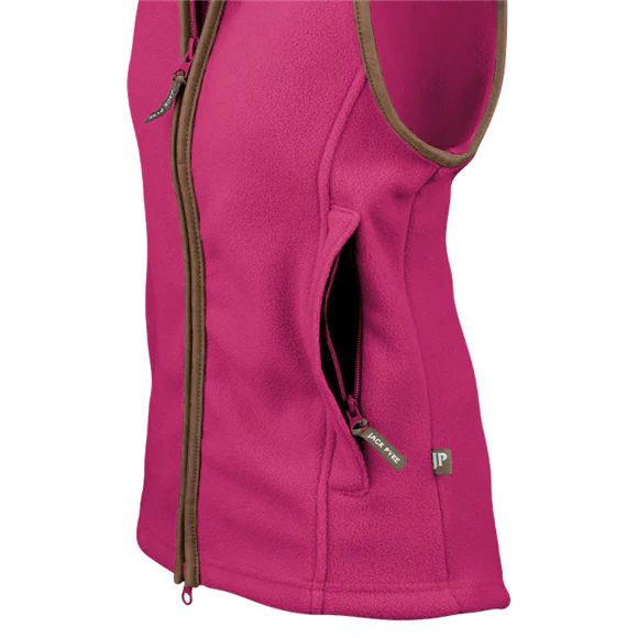 Jack Pyke Ladies Countryman Fleece Gilet - Roselle - Image 5