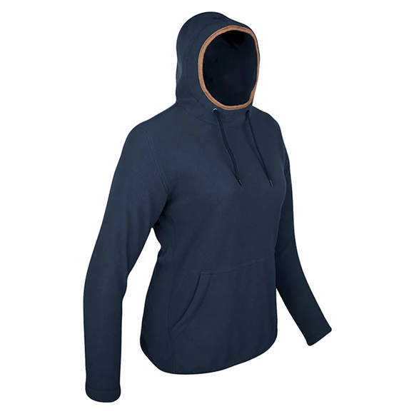Jack Pyke Ladies Fleece Hoodie - Navy - Image 2