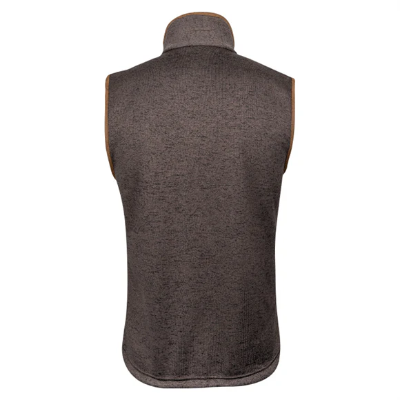 Jack Pyke Melange Fleece Gilet - Brown - Image 3