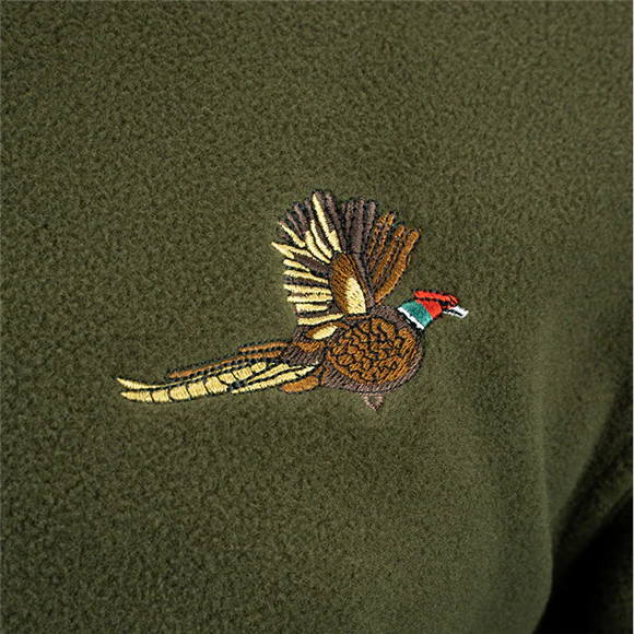 Jack Pyke Pheasant Motif Fleece Pullover - Image 5