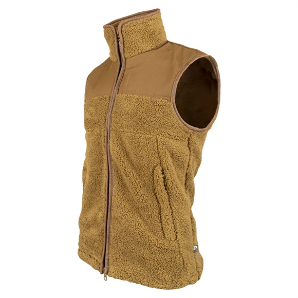 Jack Pyke Sherpa Fleece Gilet - Camel - Image 3