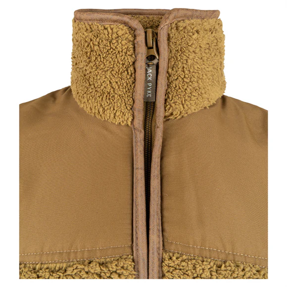 Jack Pyke Sherpa Fleece Gilet - Camel - Image 4