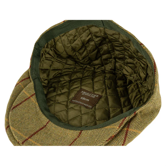Jack Pyke Wool Blend Flat Cap - Tweed - Image 4