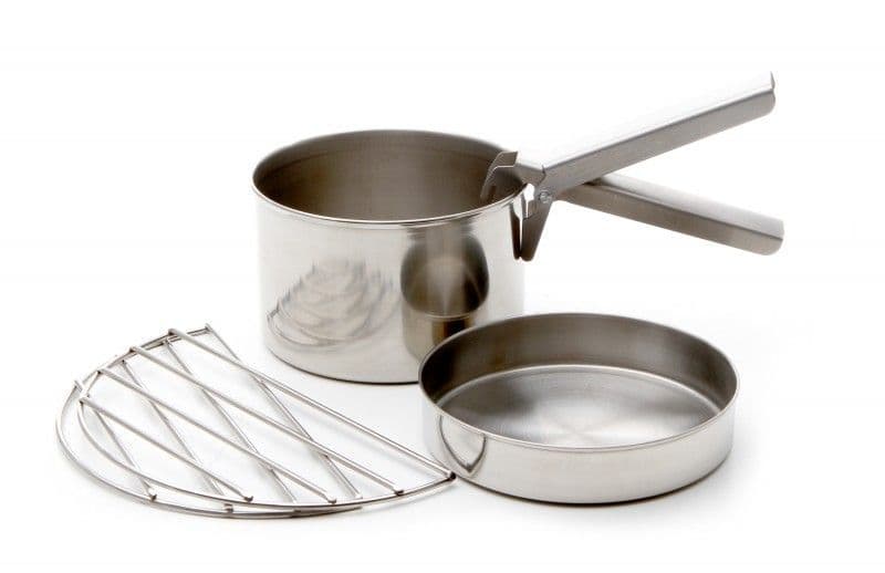 Kelly Kettle Stainless Steel Trekker Complete Kit - For the Solo Camper - Image 4
