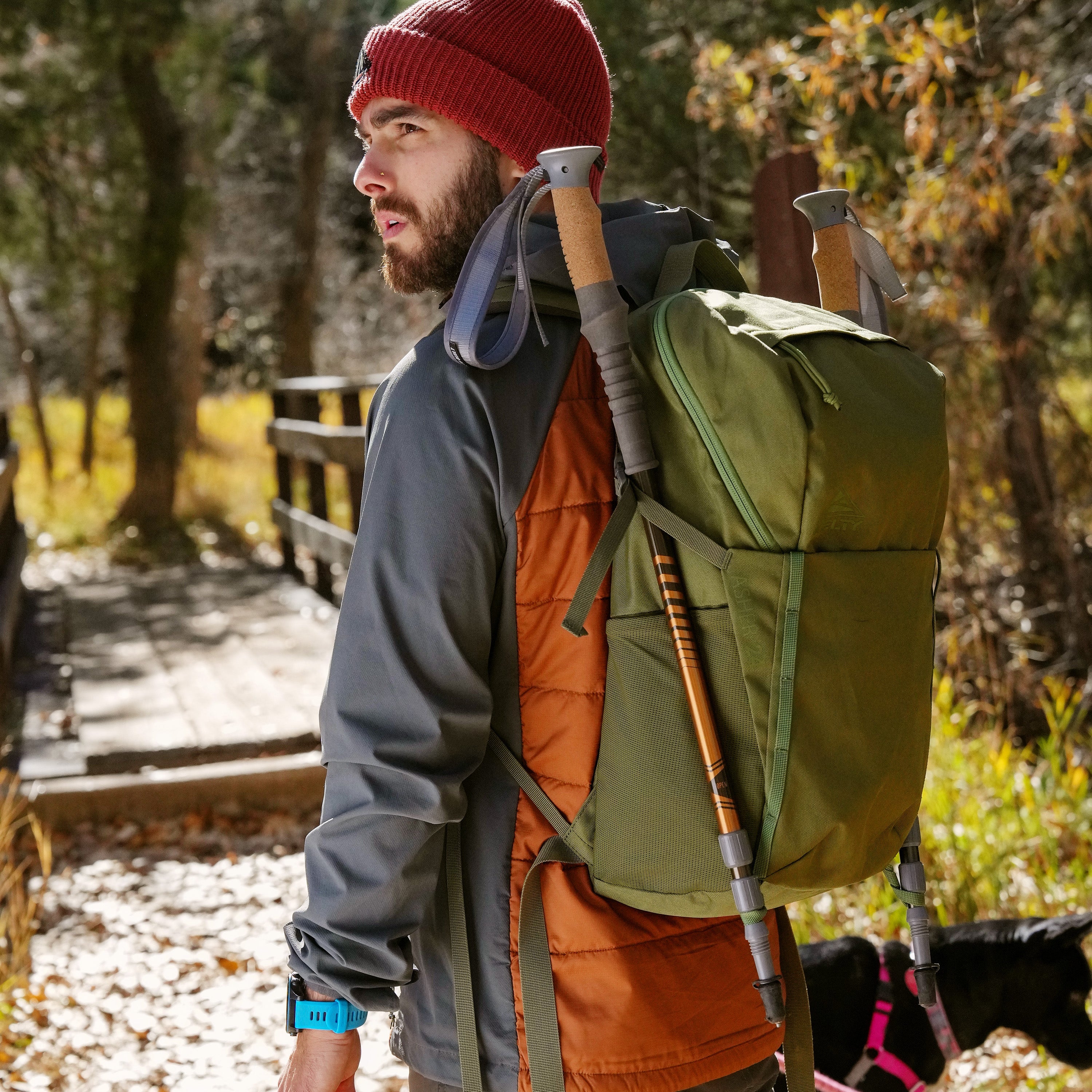 Kelty Asher 24L Backpack Bag - Winter Moss - Image 2