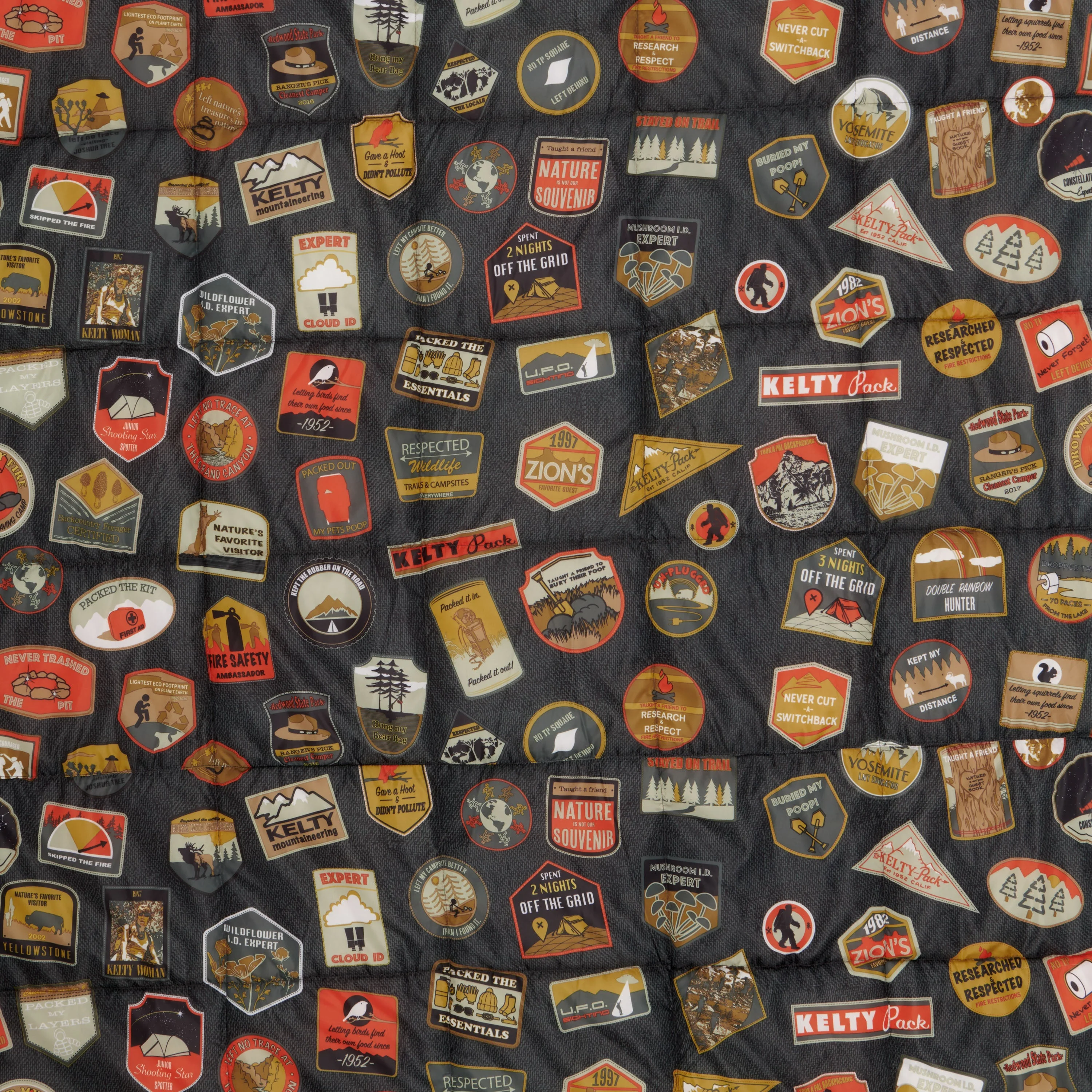 Kelty Bestie Blanket - Rooibos Tea / Patches - Image 3