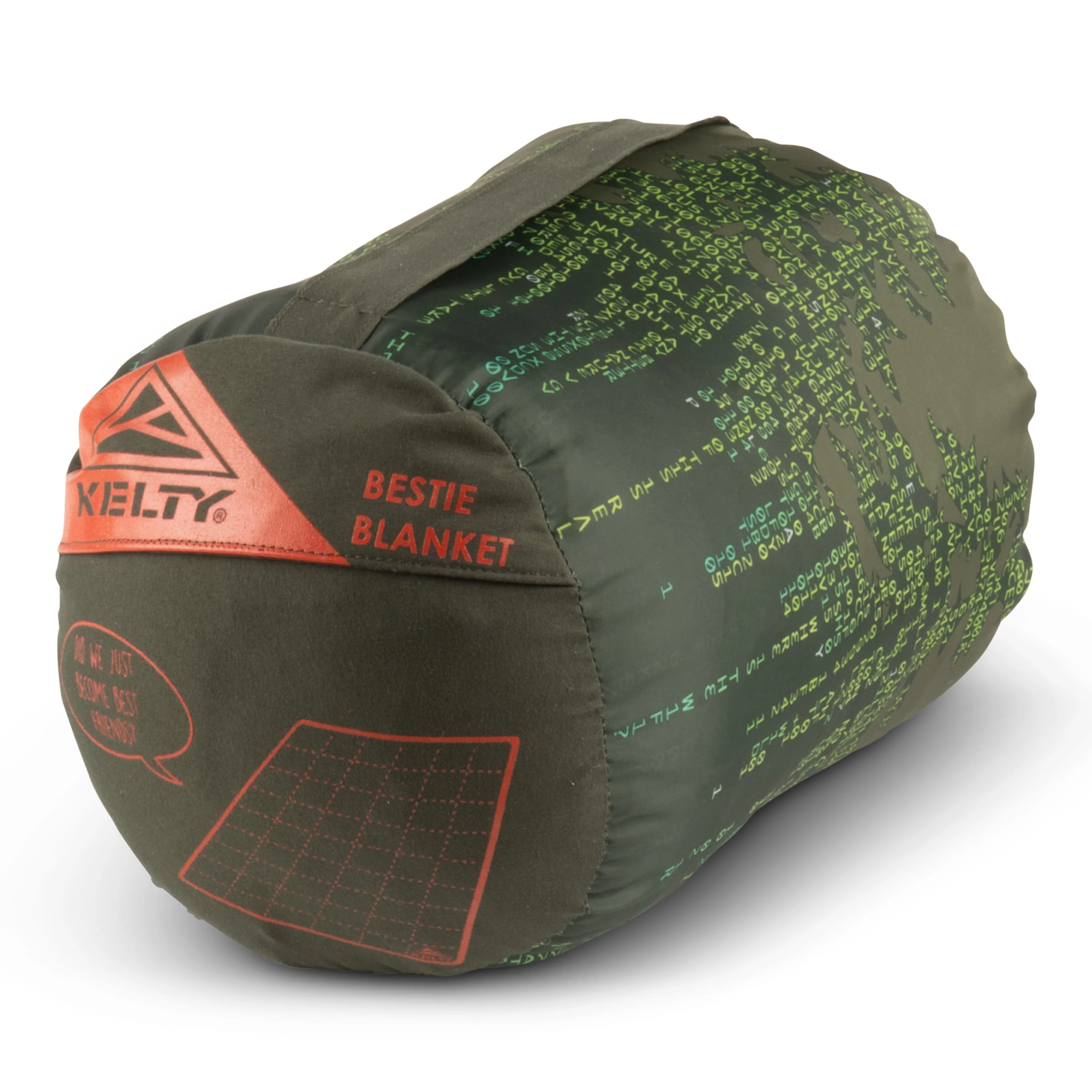 Kelty Bestie Treeline Blanket - Winter Moss - Image 3