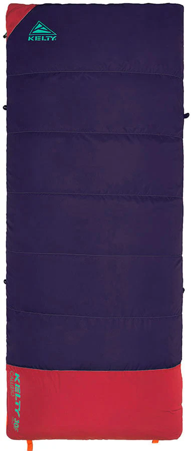 Kelty Callisto Kids 30 Deg Short RH Sleeping Bag - Italian Plum - Image 2