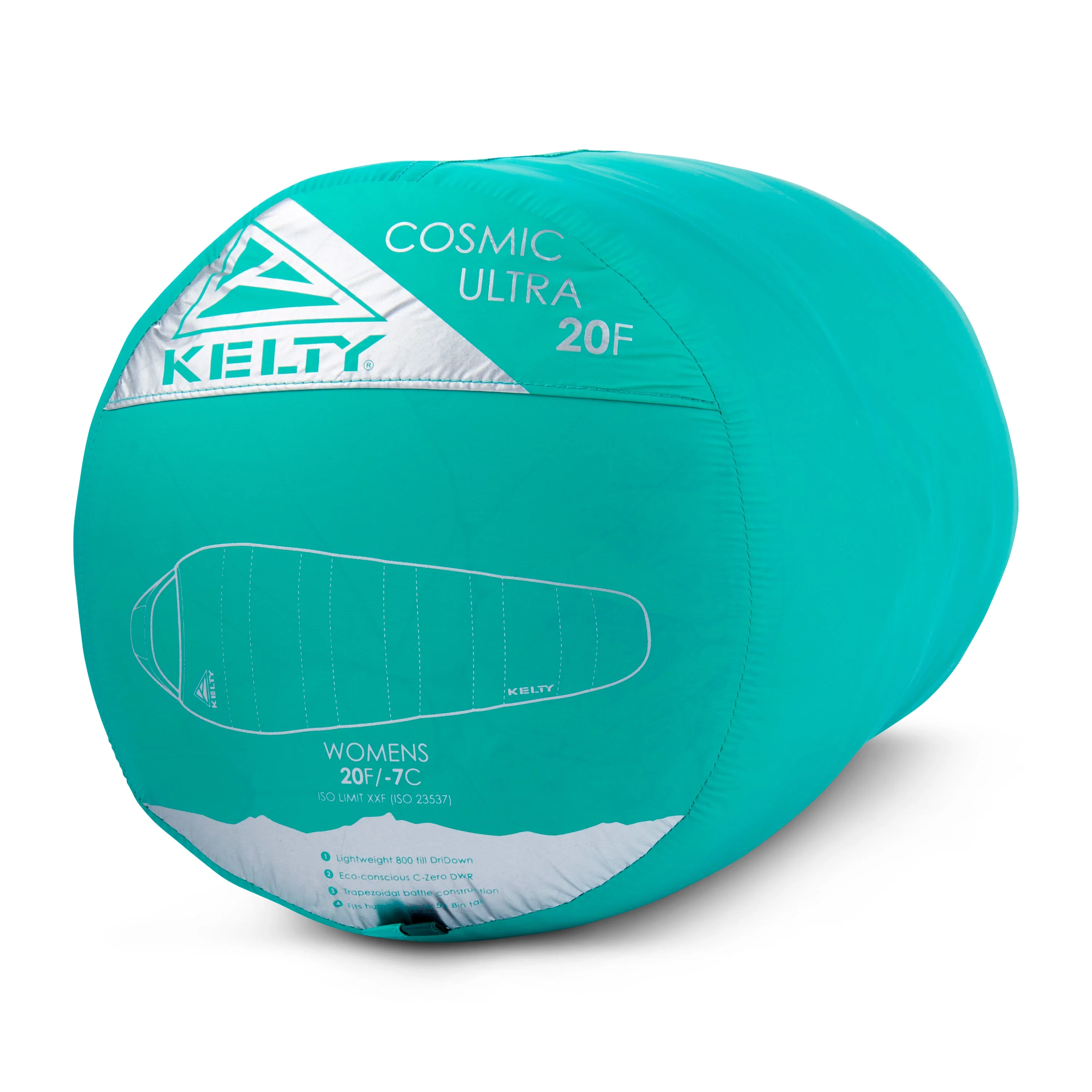 Kelty Cosmic Ultra 20 Deg 800 Dridown Womens Sleeping Bag - Image 4