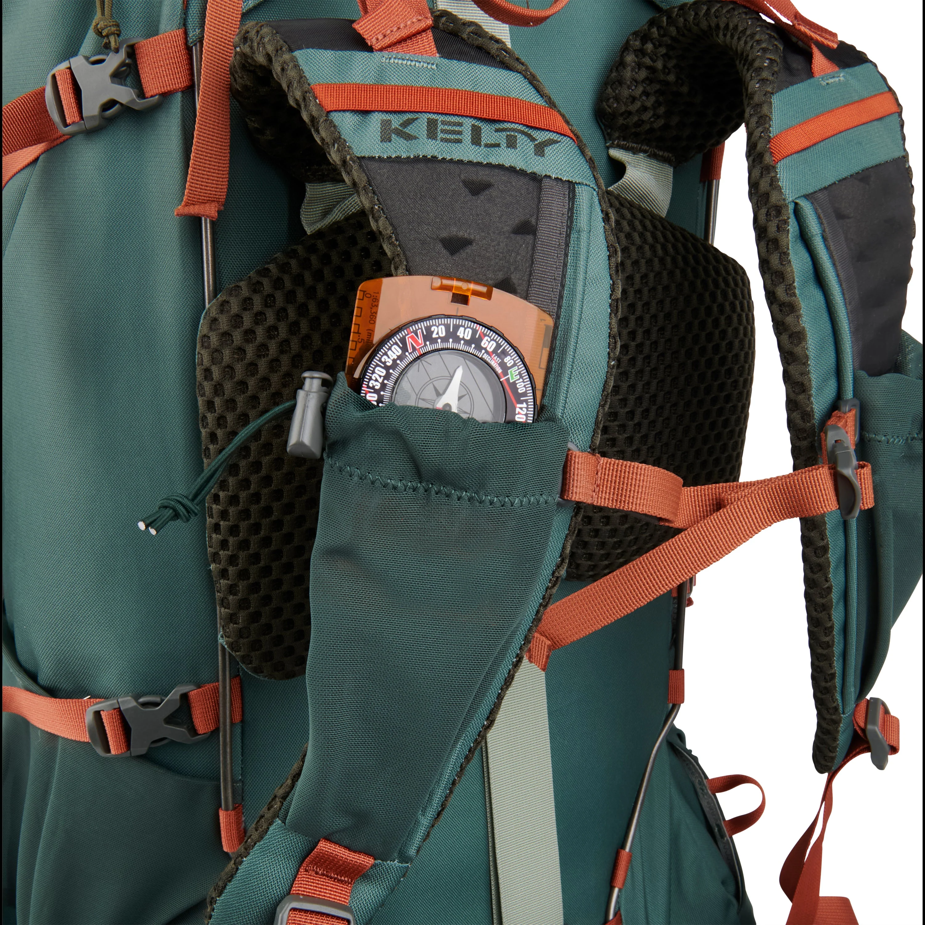 Kelty Glendale 85L Duck/Gingerbread Backpack Bag - Image 9
