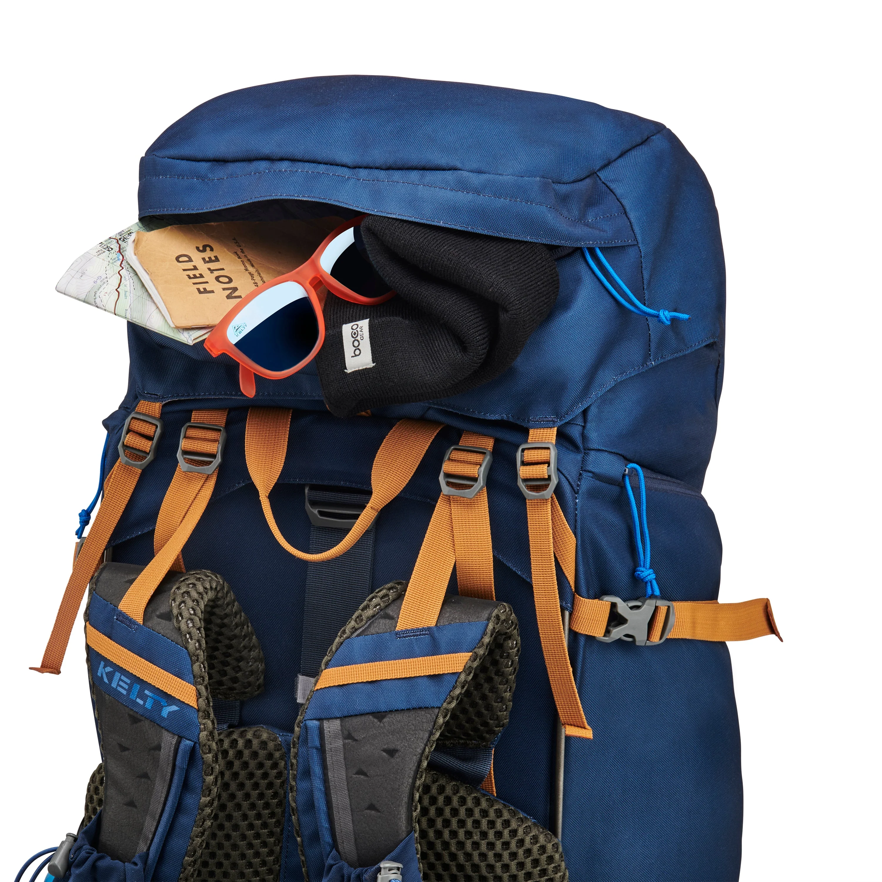 Kelty Glendale 85L Pageant Blue/Cathay Spice Backpack Bag - Image 2