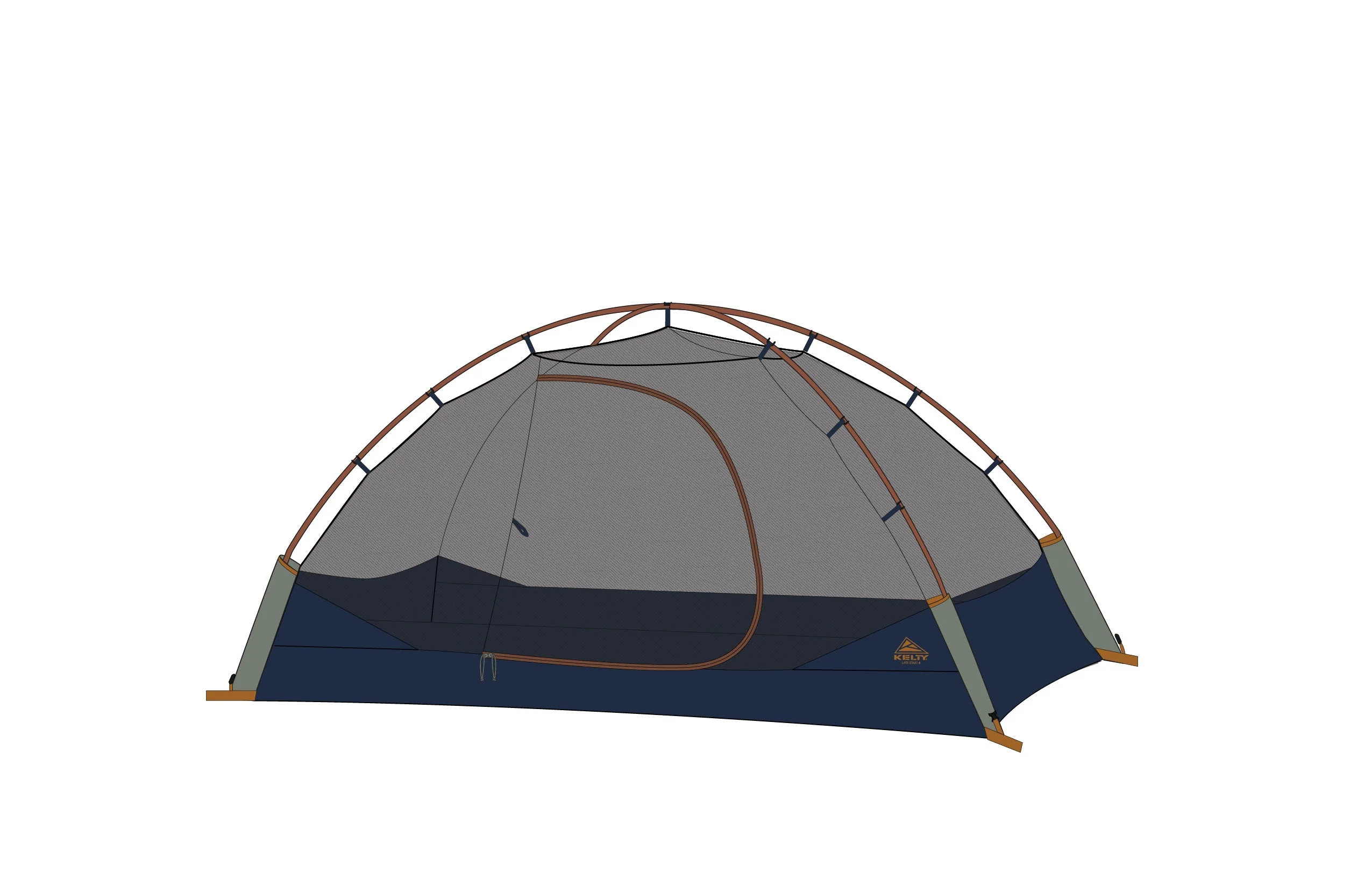 Kelty Late Start 4 Man Tent - Image 2