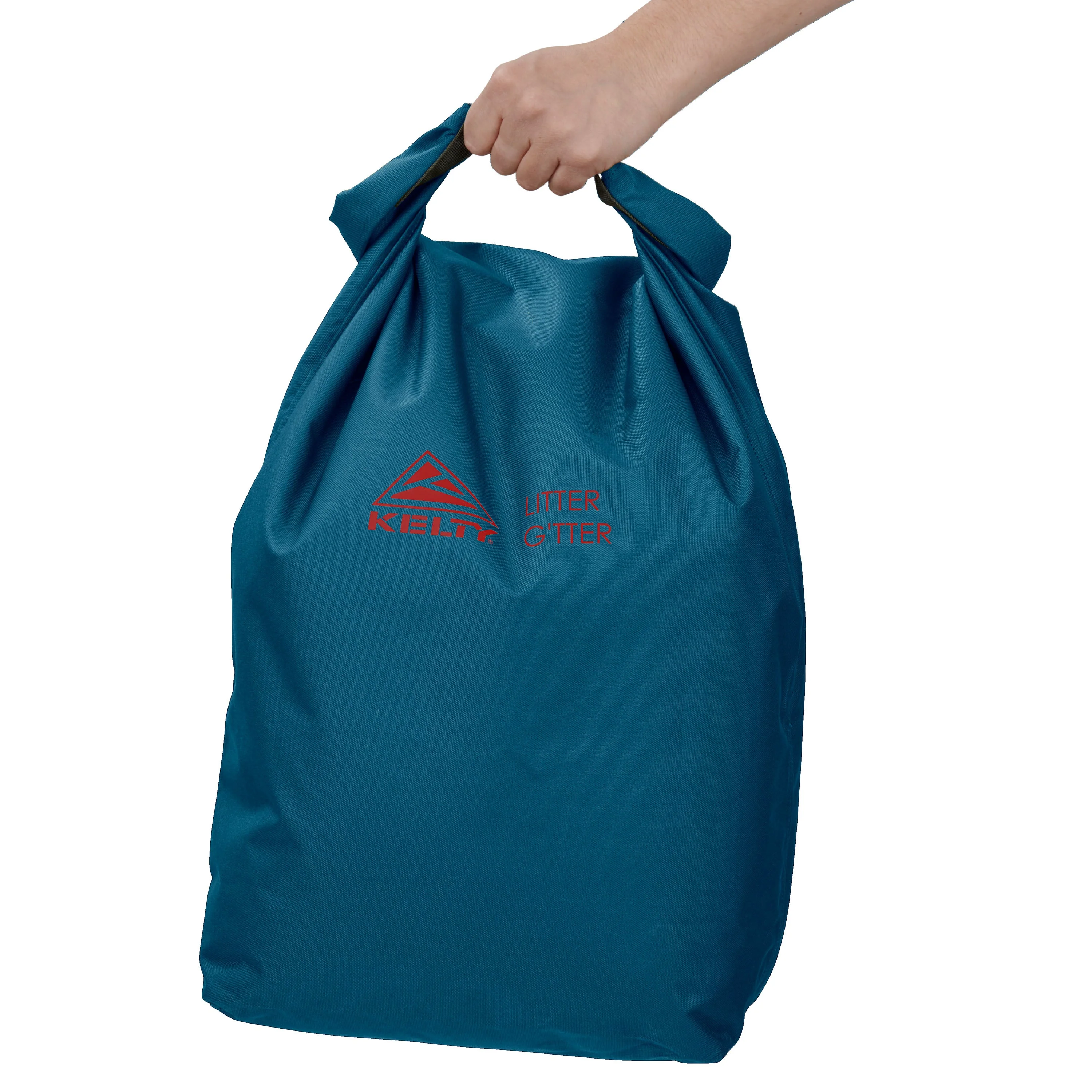 Kelty Litter Gitter Camp Trash Storage Bag - Deep Teal - Image 3