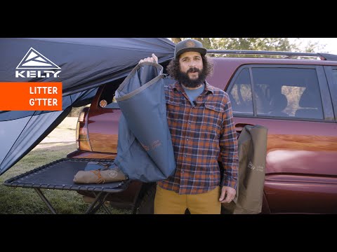 Kelty Litter Gitter Camp Trash Storage Bag - Winter Moss - Image 5