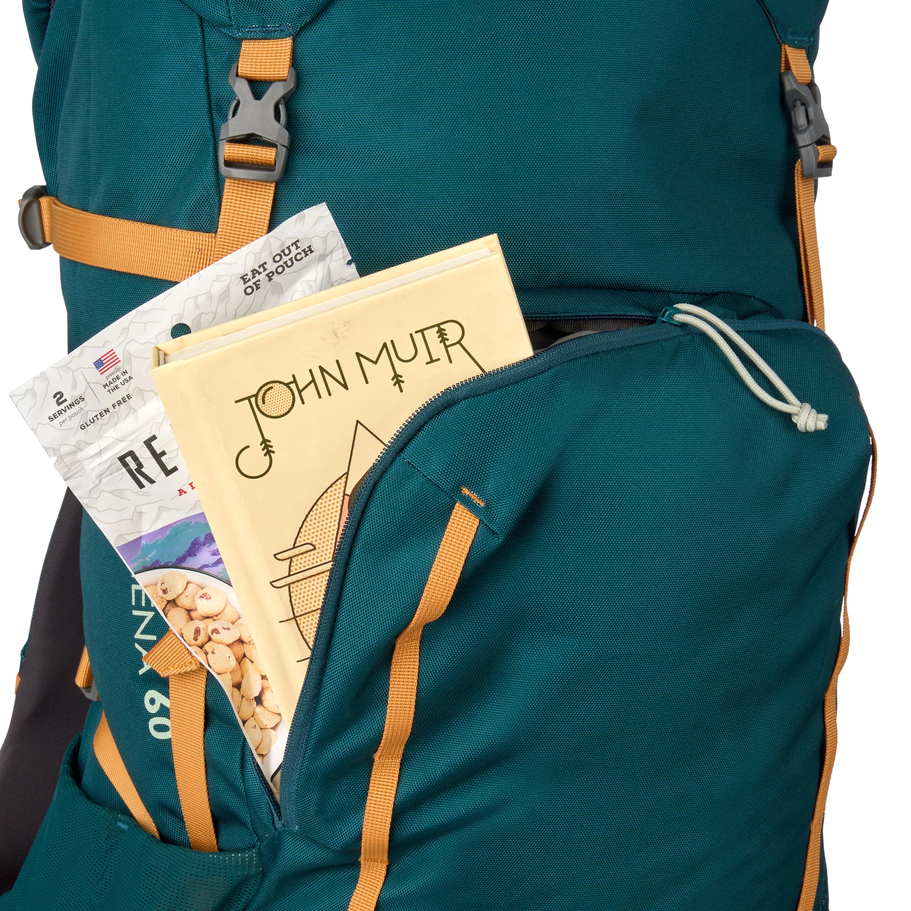 Kelty Nena 60L Backpack Bag - Deep Teal - Image 12
