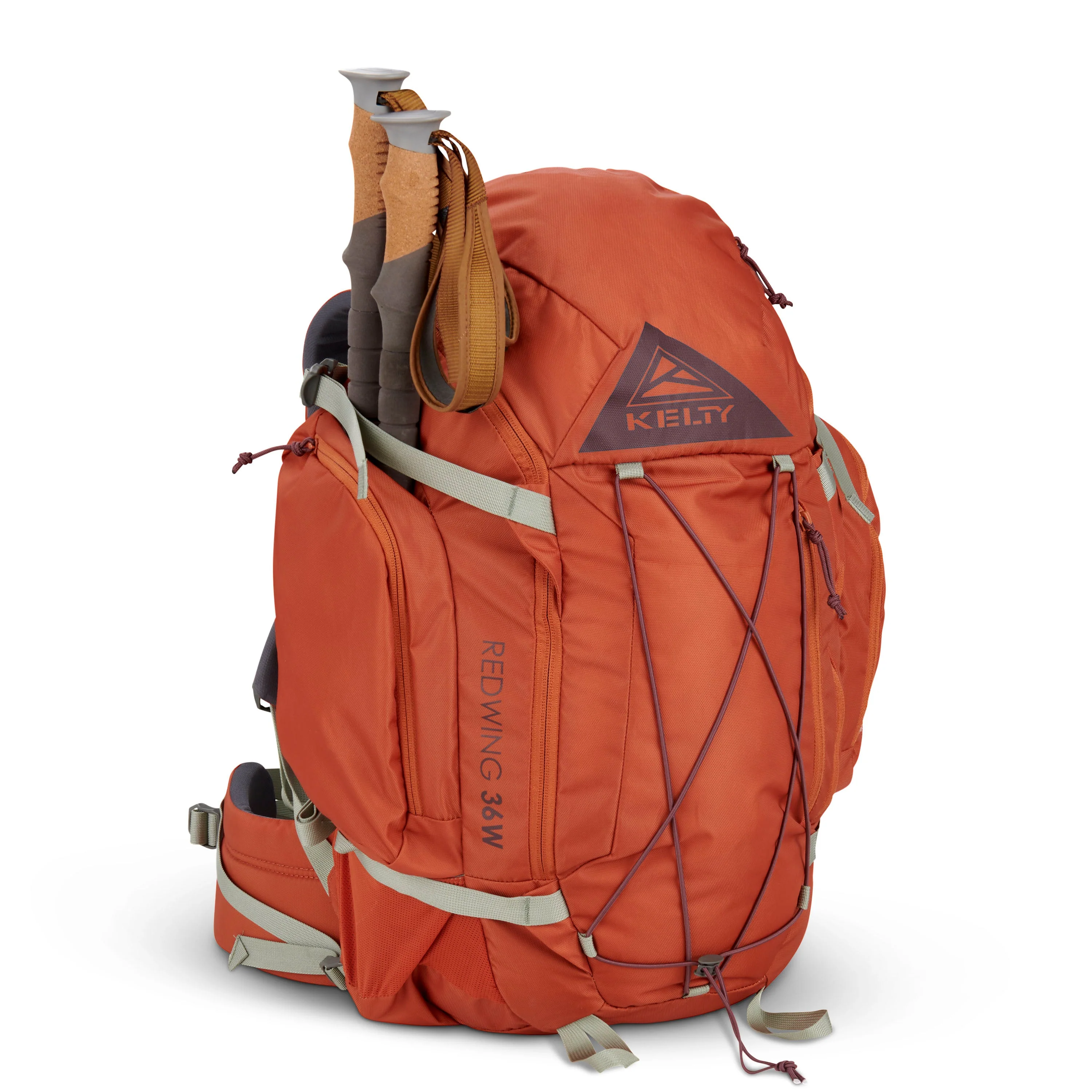 Kelty Redwing 36 Womens Backpack Bag - Cinnamon Stick/Iceberg Green - Image 2