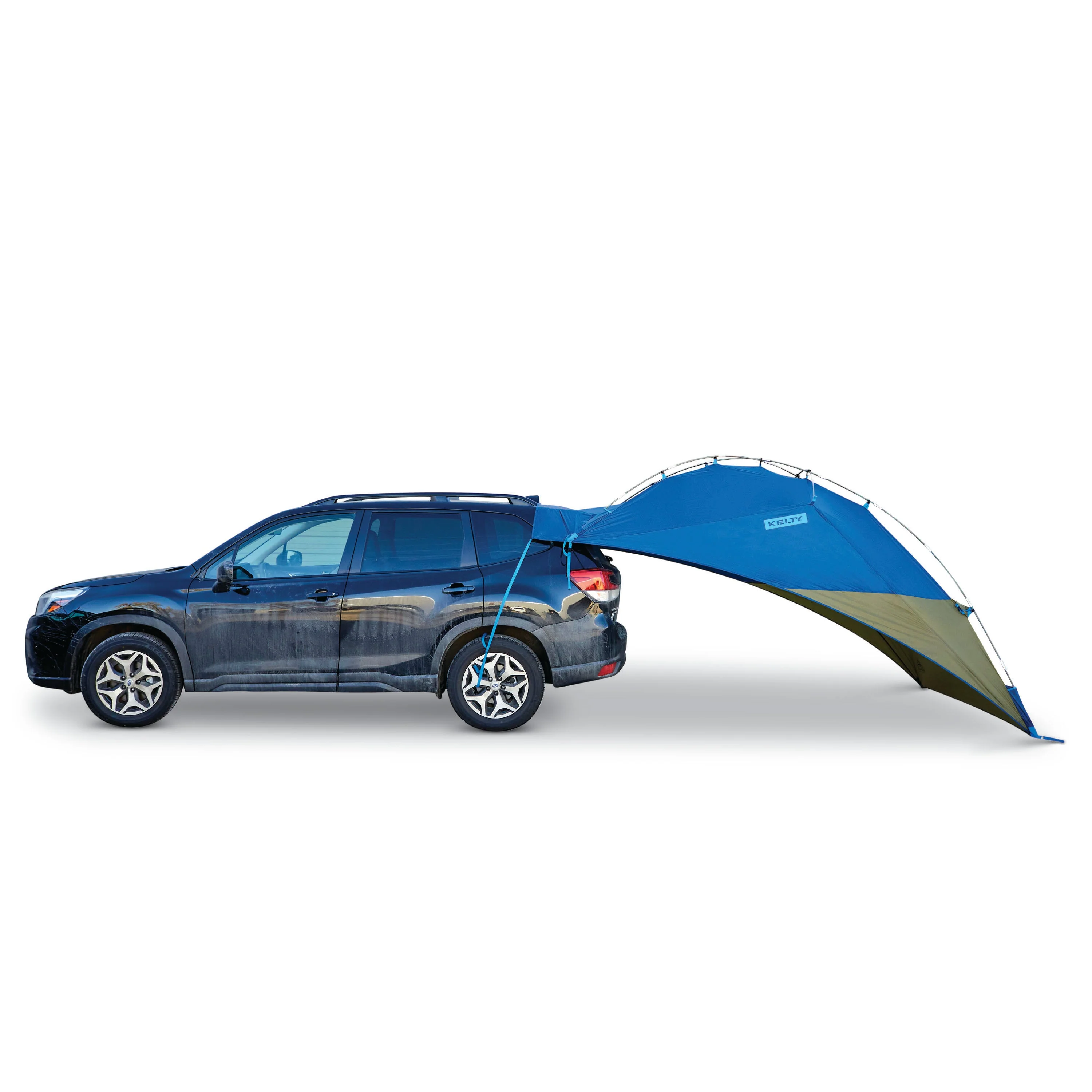 Kelty Sideroads Vehicle Awning Tent - Midnight Navy/Winter Moss - Image 10