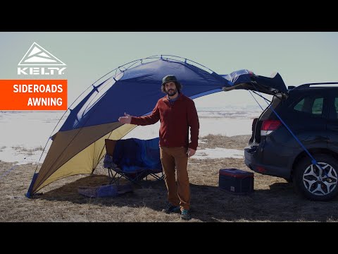 Kelty Sideroads Vehicle Awning Tent - Midnight Navy/Winter Moss - Image 13