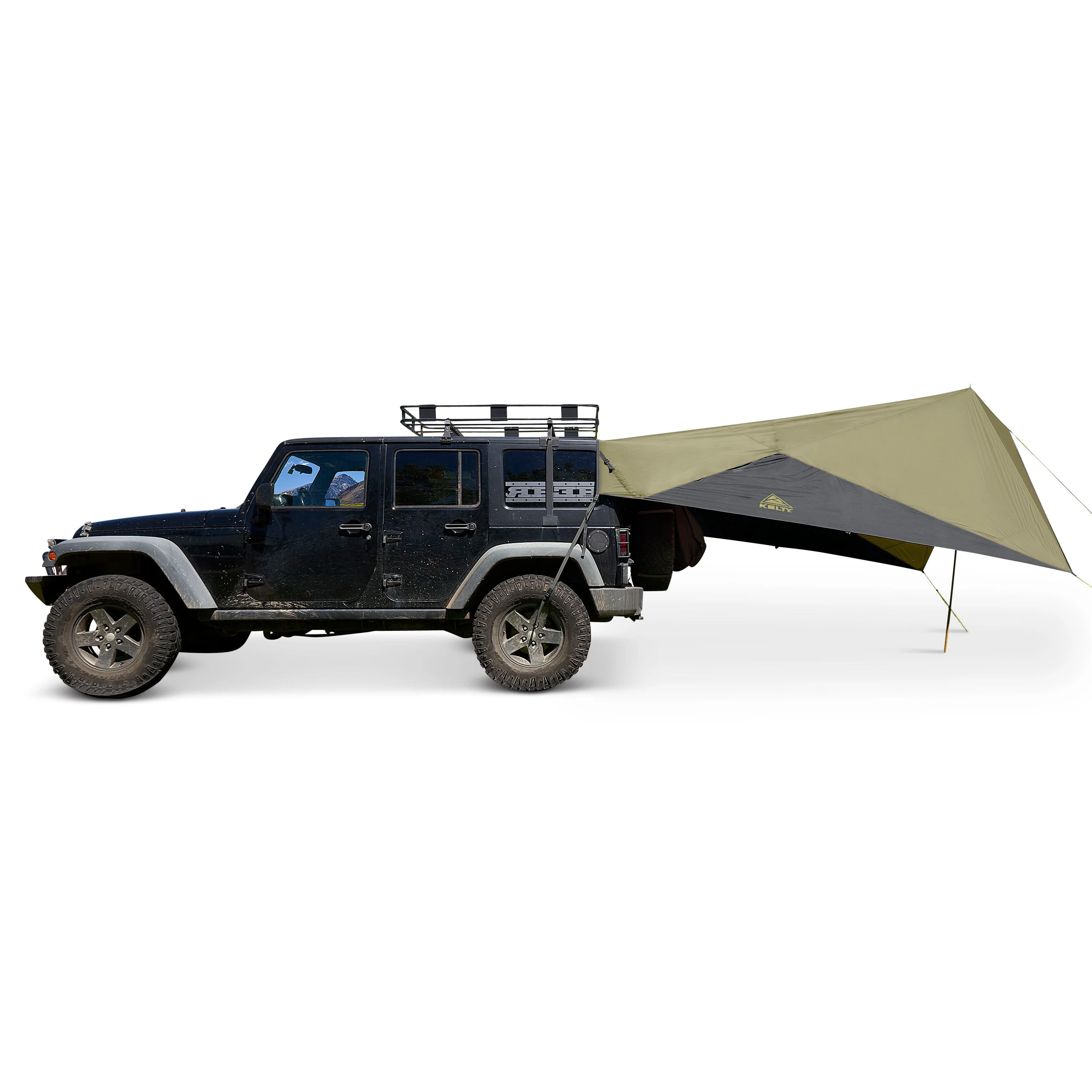 Kelty Waypoint Vehicle Tarp Shelter - Elm/Dark Shadow - Image 2