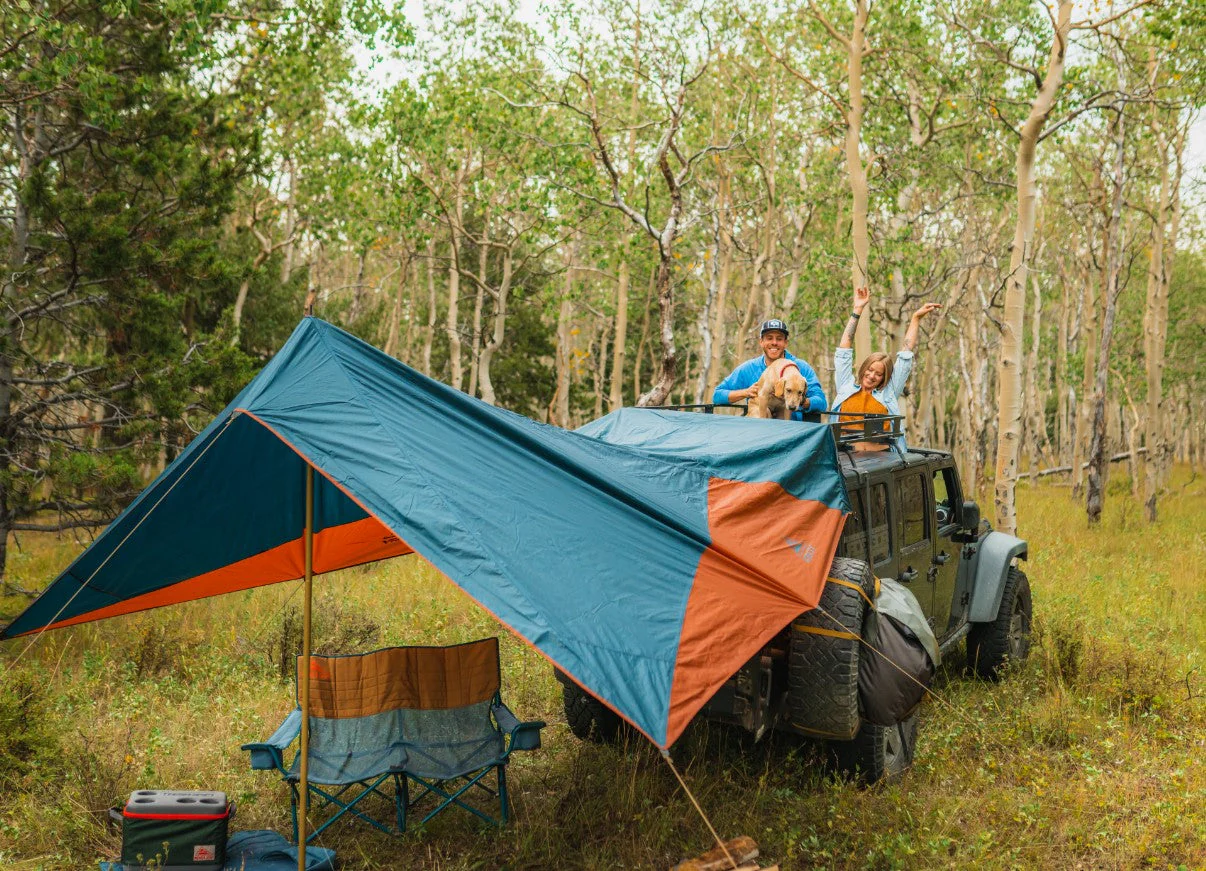 Kelty Waypoint Vehicle Tarp Shelter - Elm/Dark Shadow - Image 5