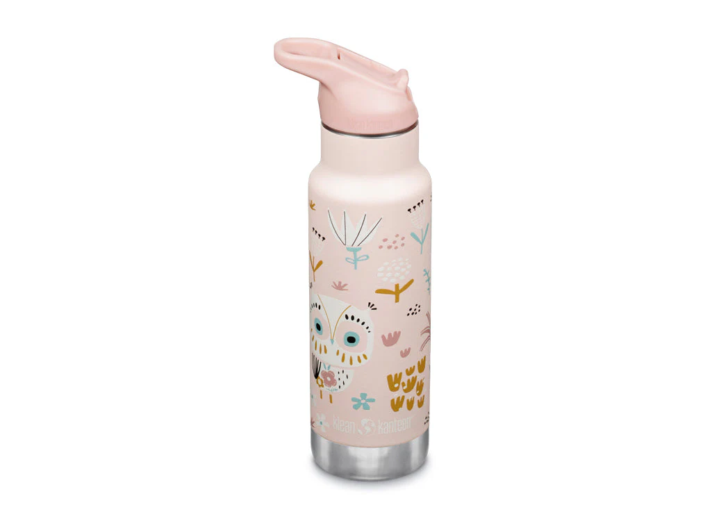 Klean Kanteen 355ml Classic Kid's Insulated Water Bottle with Flip Seal Sport Cap - Image 2
