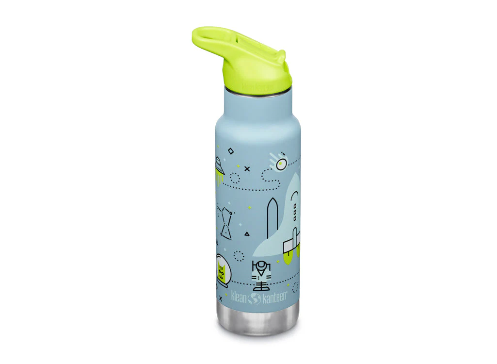 Klean Kanteen 355ml Classic Kid's Insulated Water Bottle with Flip Seal Sport Cap - Image 5