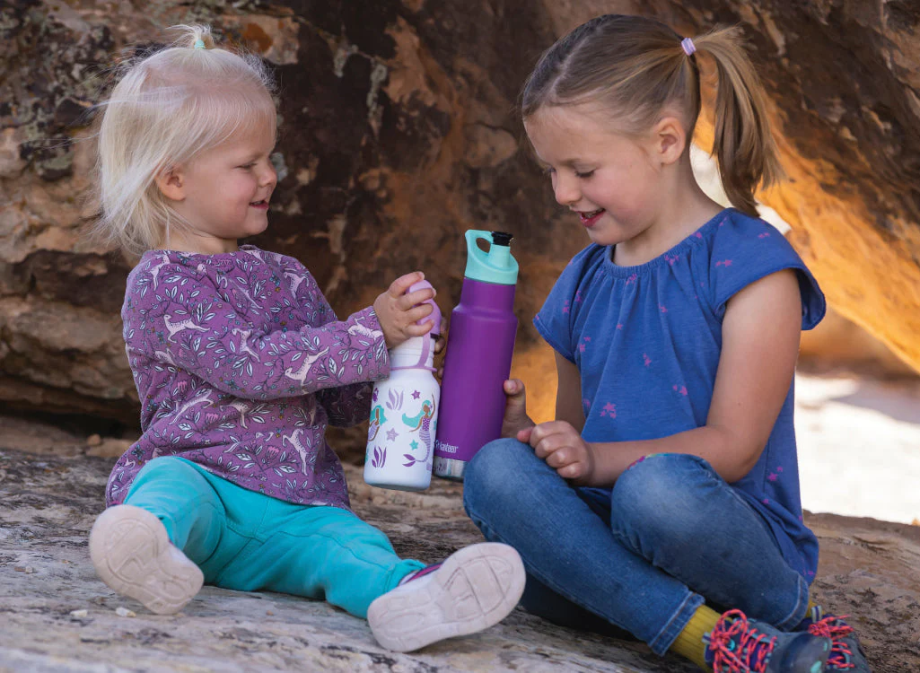 Klean Kanteen 355ml Classic Kid's Insulated Water Bottle with Sport Cap - Image 5
